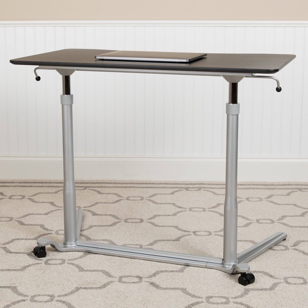 Black Sit-Stand Computer Desk G718
