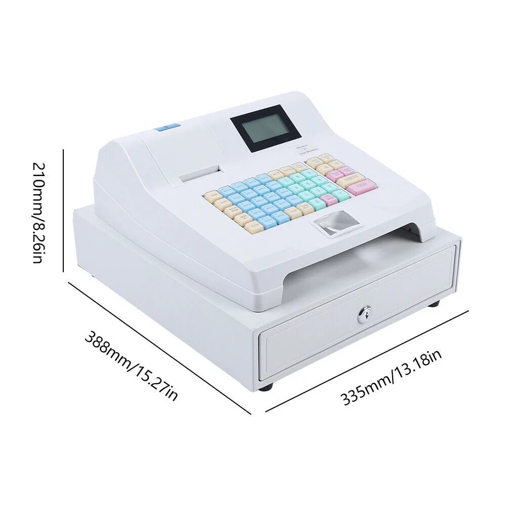 48 Keys LED Display Electronic Cash Register S8986
