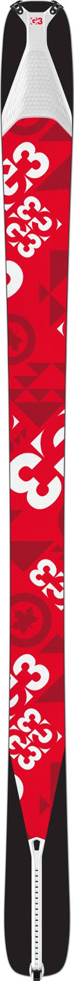 115 mm Red Climbing Skins W2506