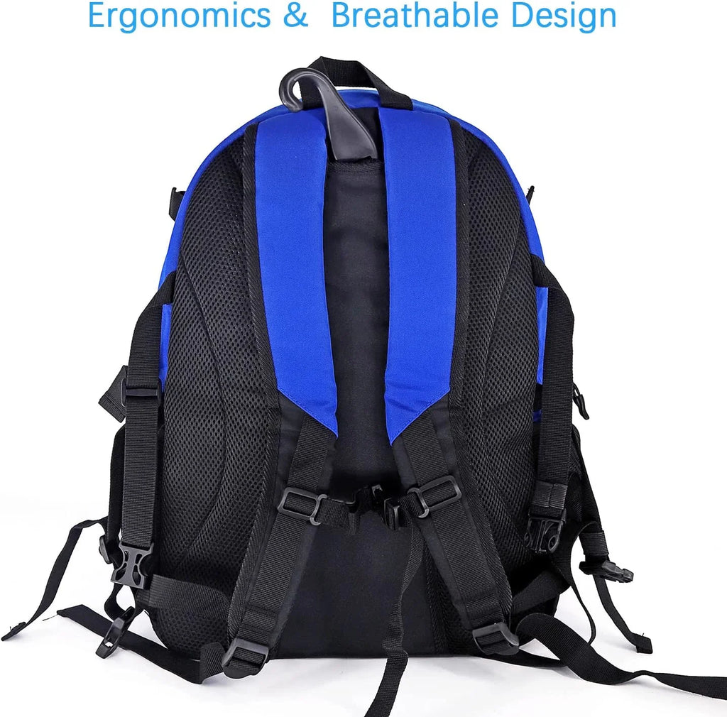 Extra Large Lacrosse Backpack Bag with Two Stick Holders E481718