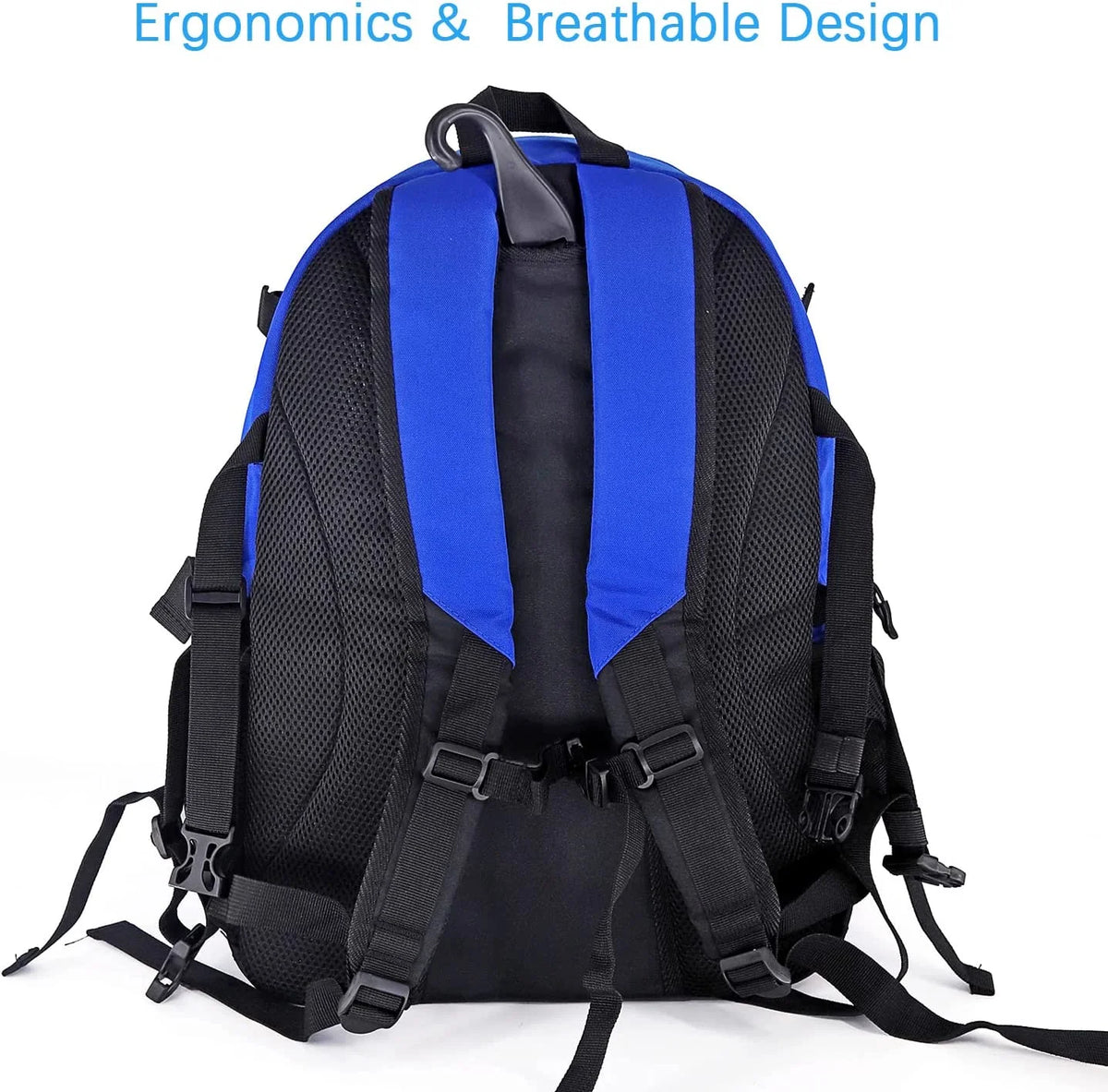 Extra Large Lacrosse Backpack Bag with Two Stick Holders E481718