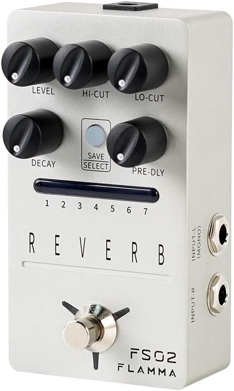 Cabinet Simulator Stereo Guitar Pedal with 11 Built-in Effects F85980