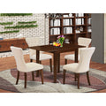 5-Piece Drop Leaf Dining Table Set with 4 Chairs R1939