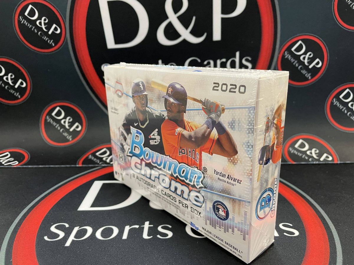 2020 Bowman Chrome Baseball Choice HTA Box A82320