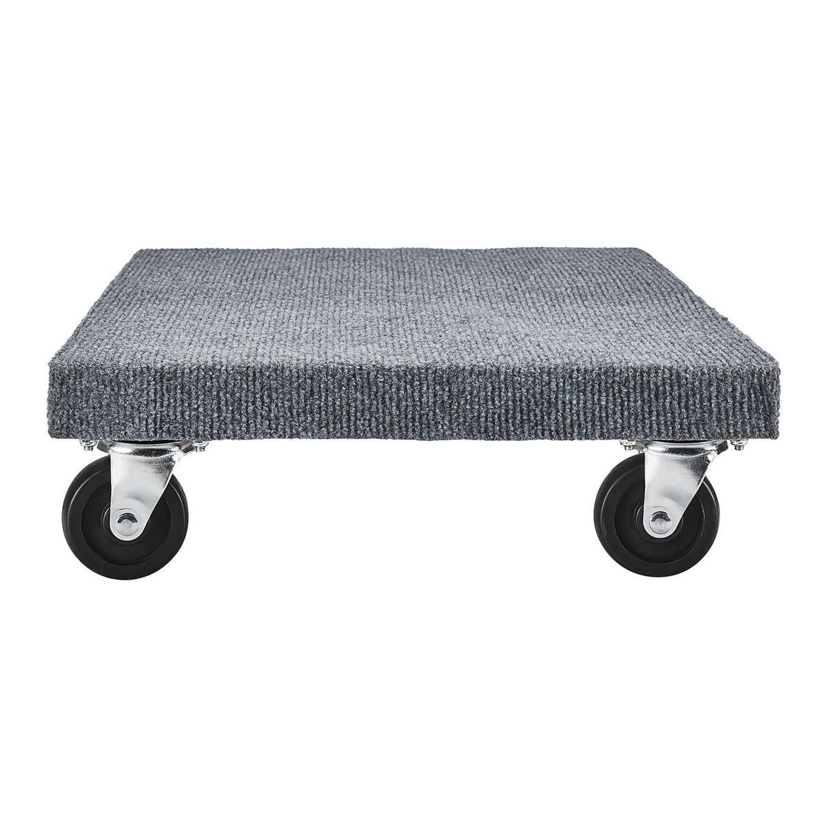 24 in. x 16 in. 1000 lb. Capacity Solid Deck Hardwood Dolly with Carpet Q67964
