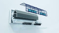 12,000 BTU 1 Ton Ductless Split System AC Cool Only O1242