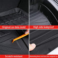 Black Heavy Duty Rubber Trunk Liner Pack of 2 R280109