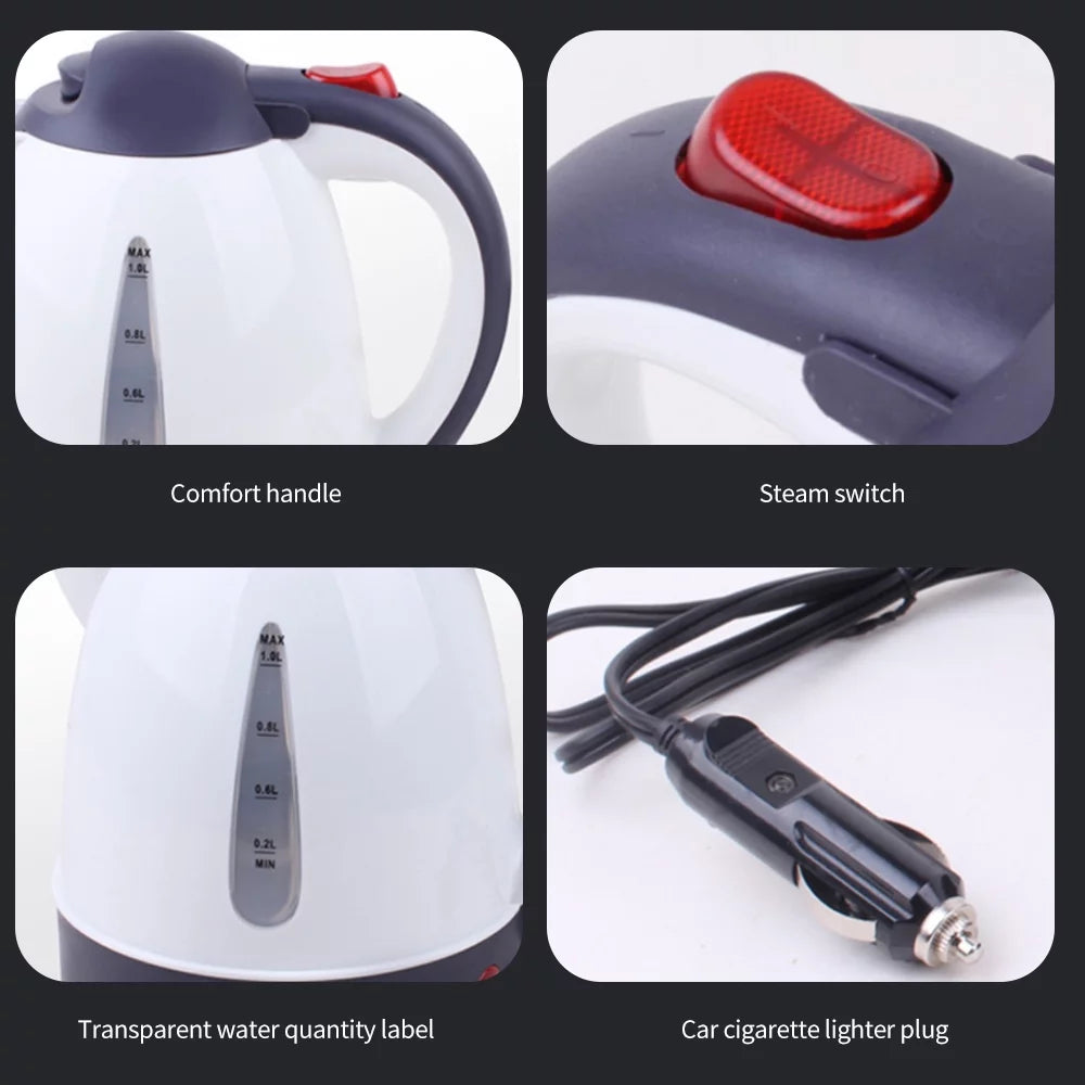 1000mL 24V 250W Portable Car Electric Kettle Q218793