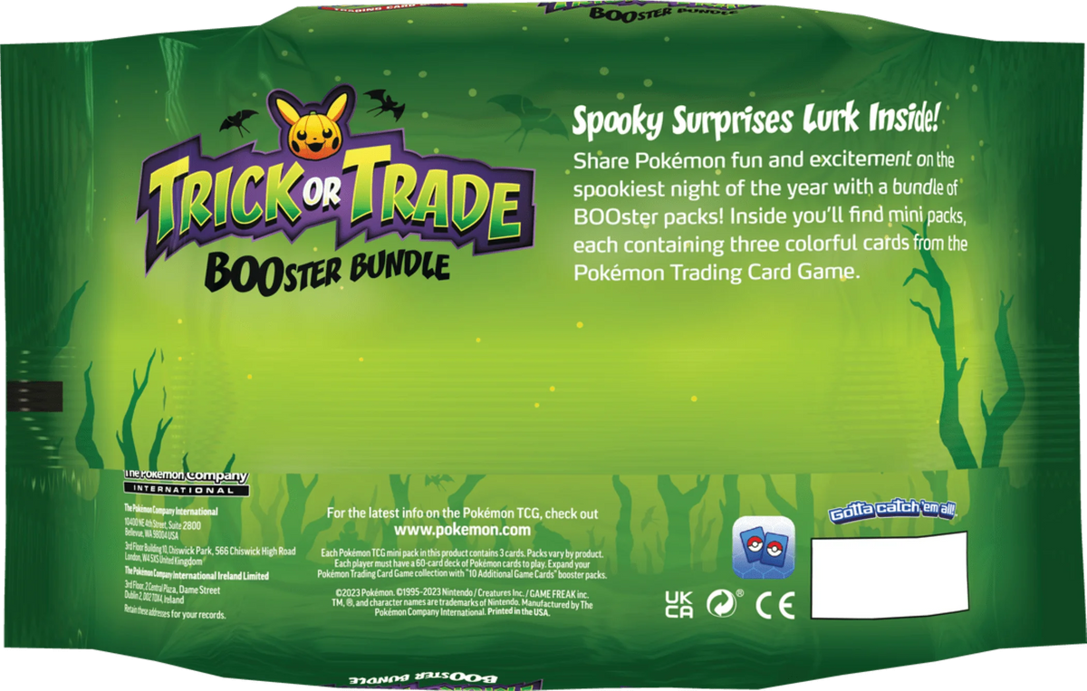 50 Packs Per Bundle Trick or Trade Booster Bundle R69911