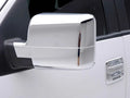 Chrome ABS Plastic Mirror Cover 2Pc D227