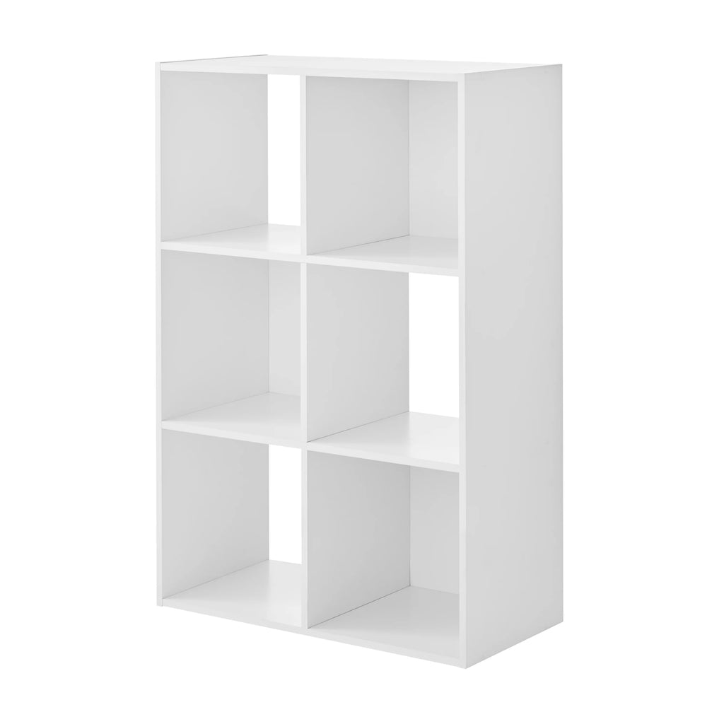6-Cube White Storage Organizer O711