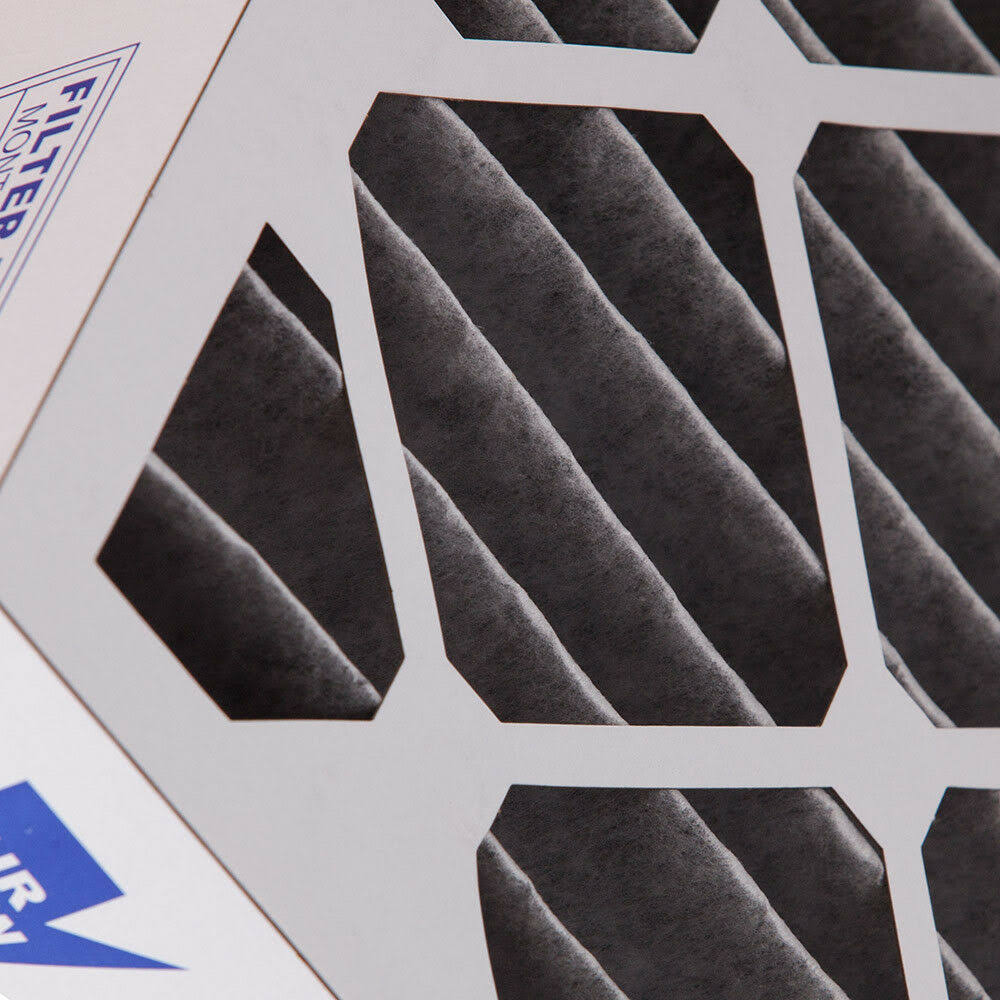 20x25x4 MERV 12 Pleated Carbon Air Filters 6 Pack K9242