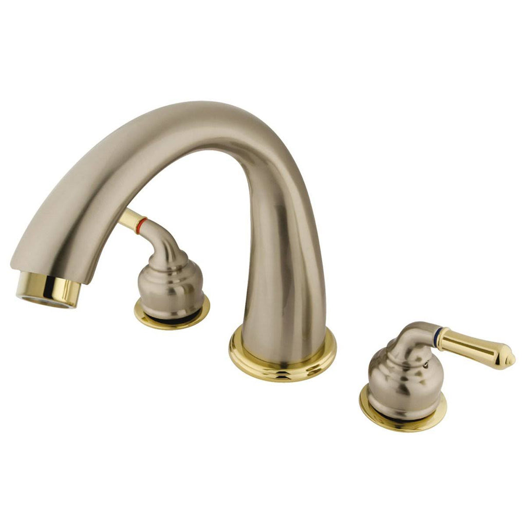Satin Nickel Two Handle Roman Tub Filler R18698