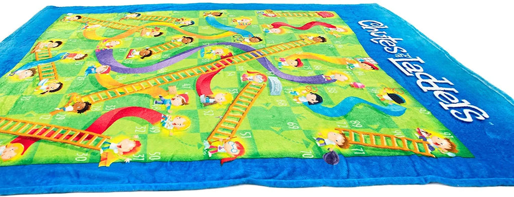 4 Piece Microfiber Game Blanket Set, Blue O293