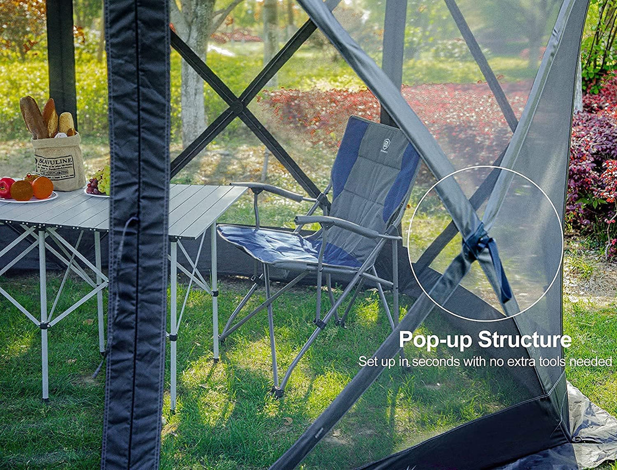 Pop Up Gazebo Screen House Tent with Netting F396