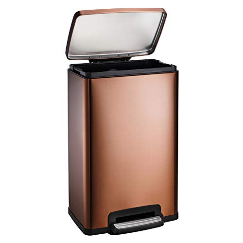 13 Gallon Stainless Steel Step Can O51276