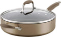 Hard-Anodized Nonstick Sauté Pan, 5-Quart, Bronze B321161