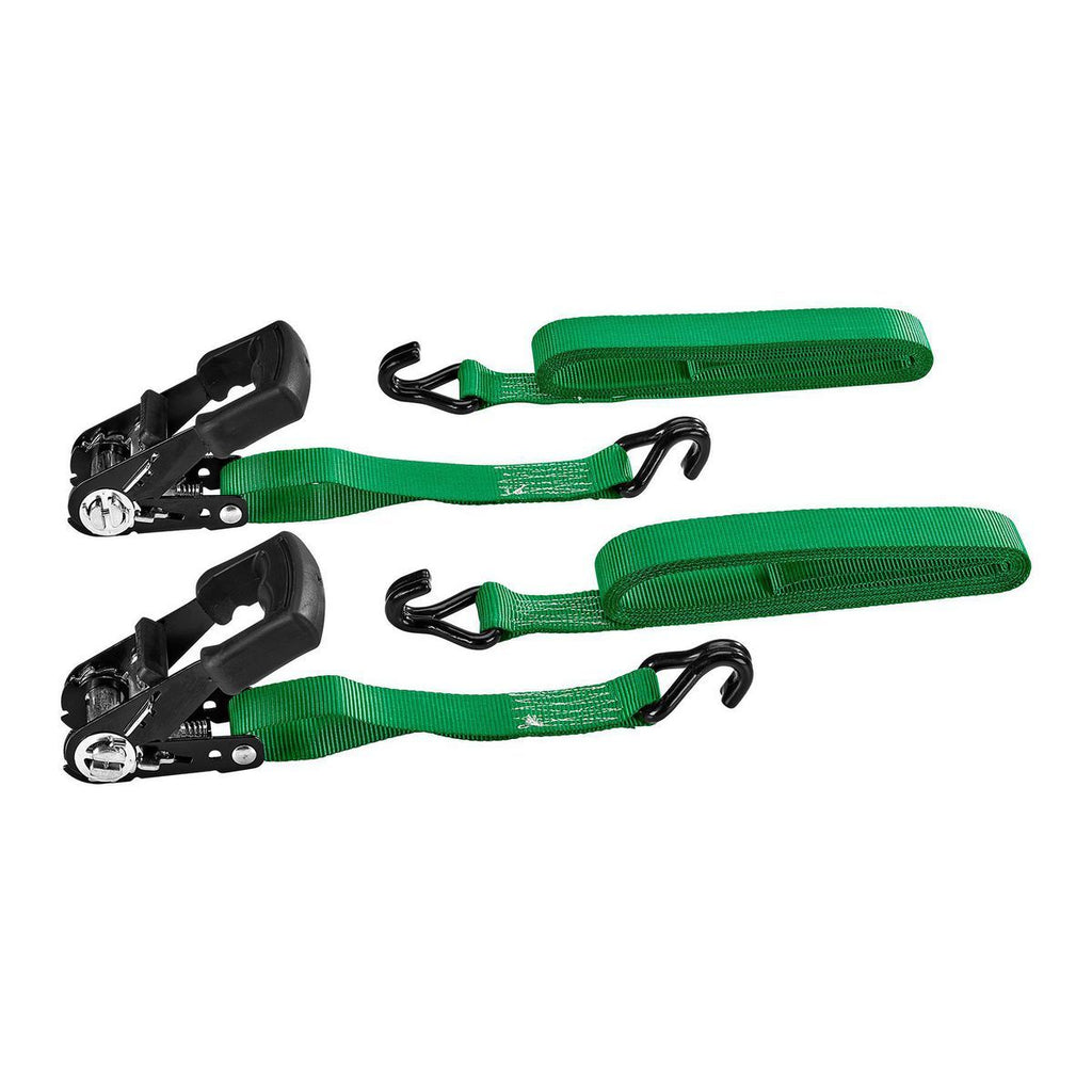700 lb. Capacity 1-1/4 in. x 16 ft. Ratcheting Tie-Downs 2-Pack C880925