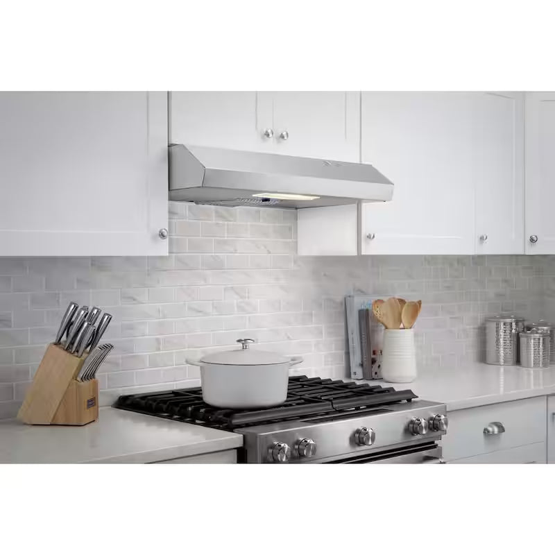 30 in. 240 CFM Convertible Under Cabinet Range Hood in Stainless Steel P98913