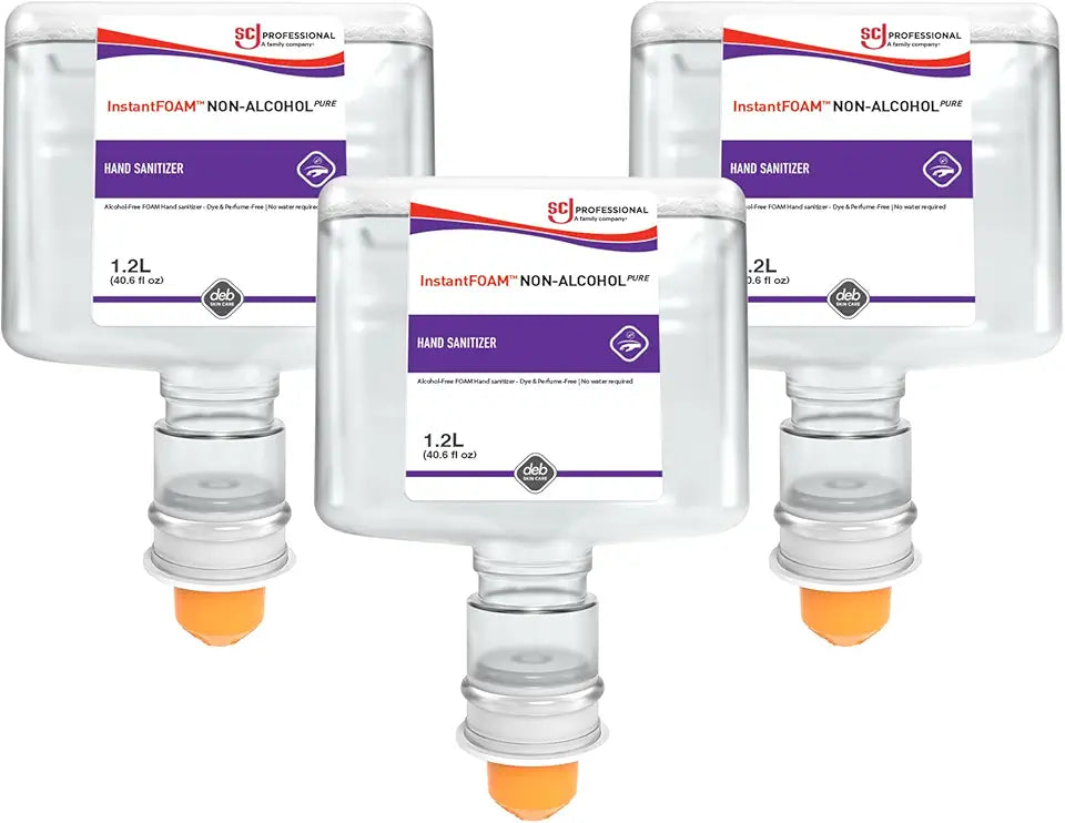 Pure Sanitizer 1.2 Liter Touch Free, Pack of 3 N775