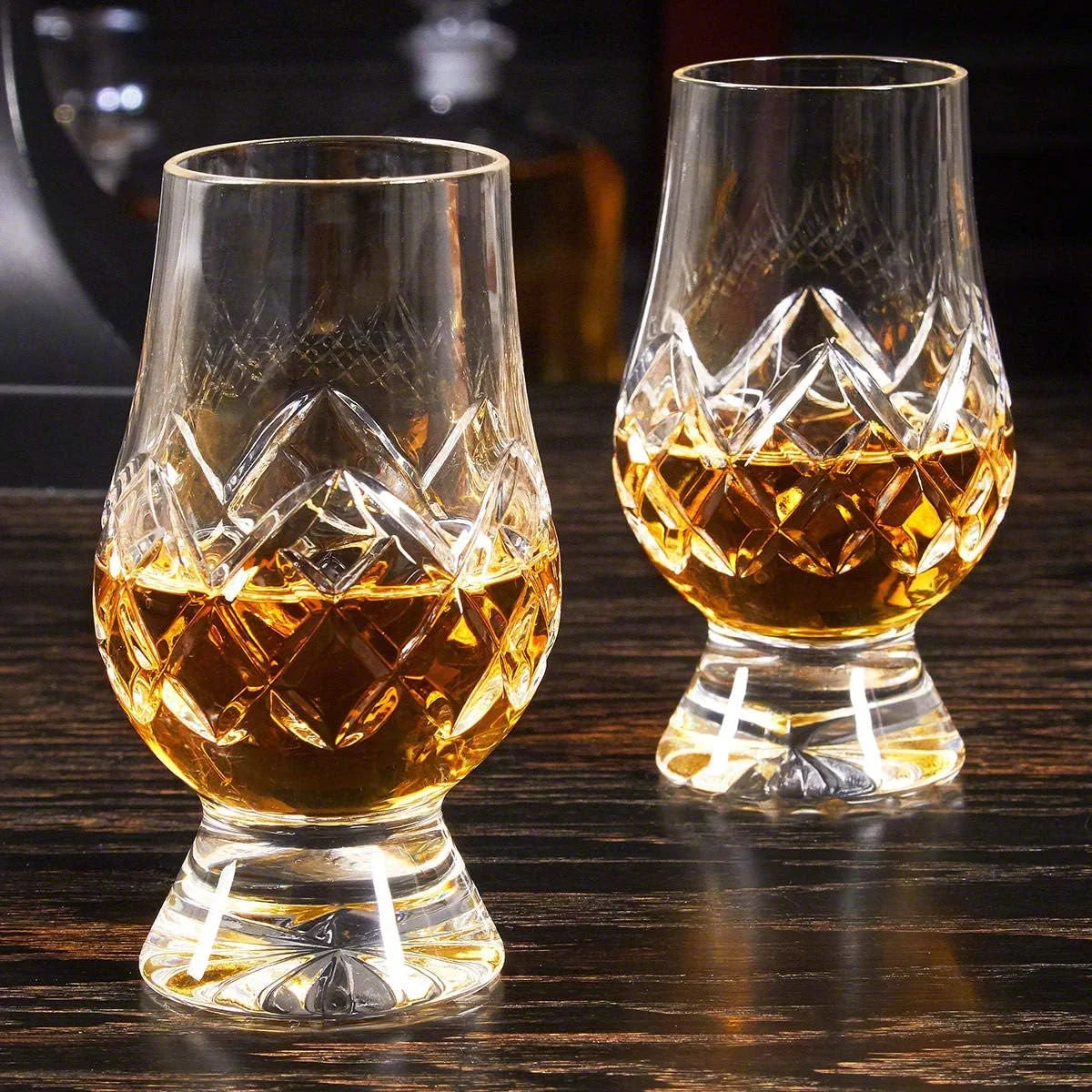 Cut Crystal Whiskey Glasses Y82269