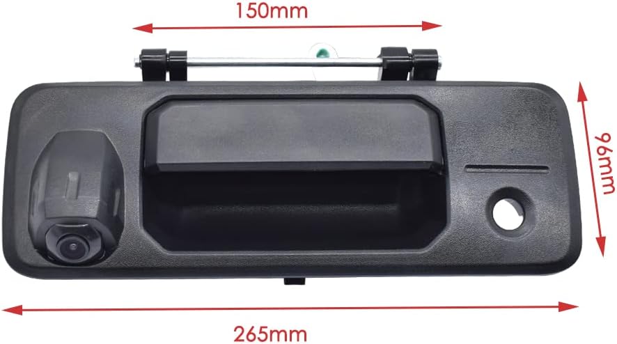 Black Tailgate Backup Camera Reverse Handle Rear View Cameras Q636