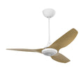 52 Ceiling Fan with Caramel Aluminum Blades and White Finish Q920