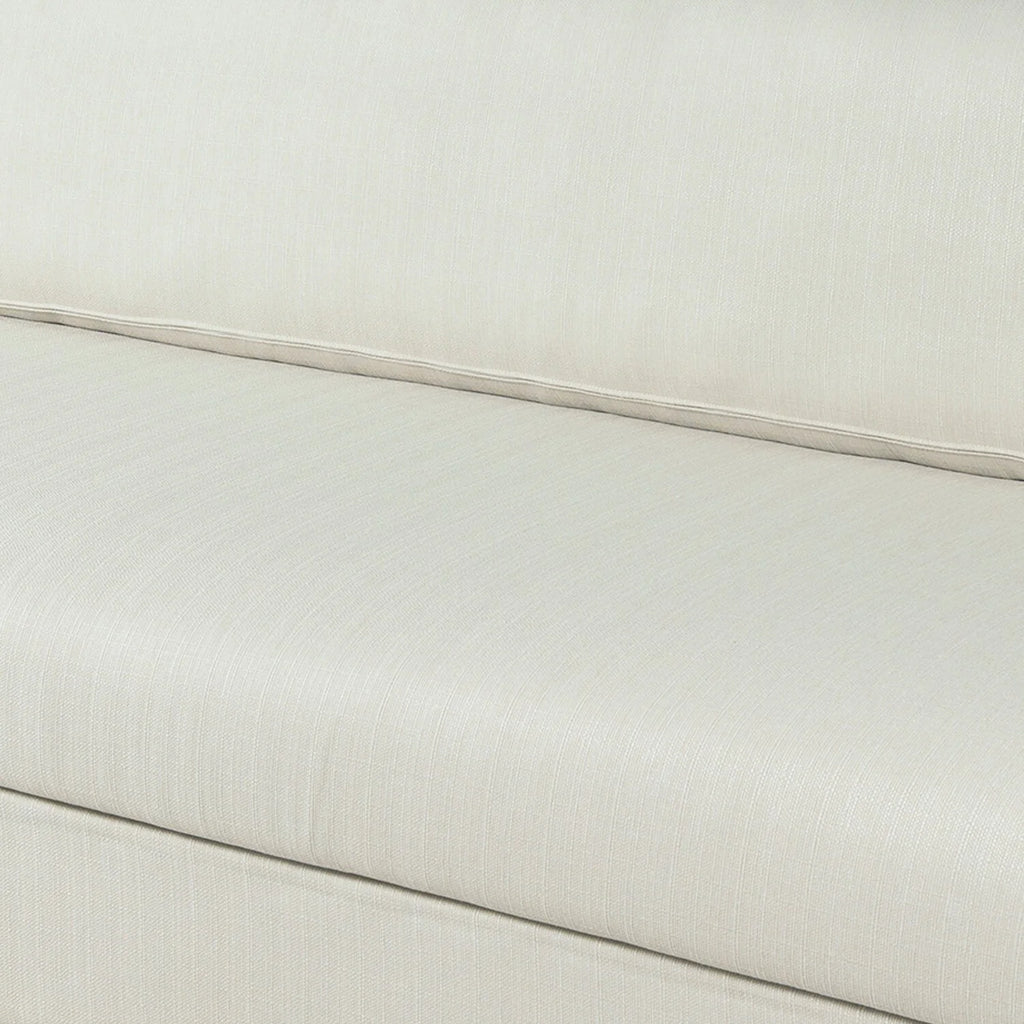 White Fabric Upholstery Sofa Q103