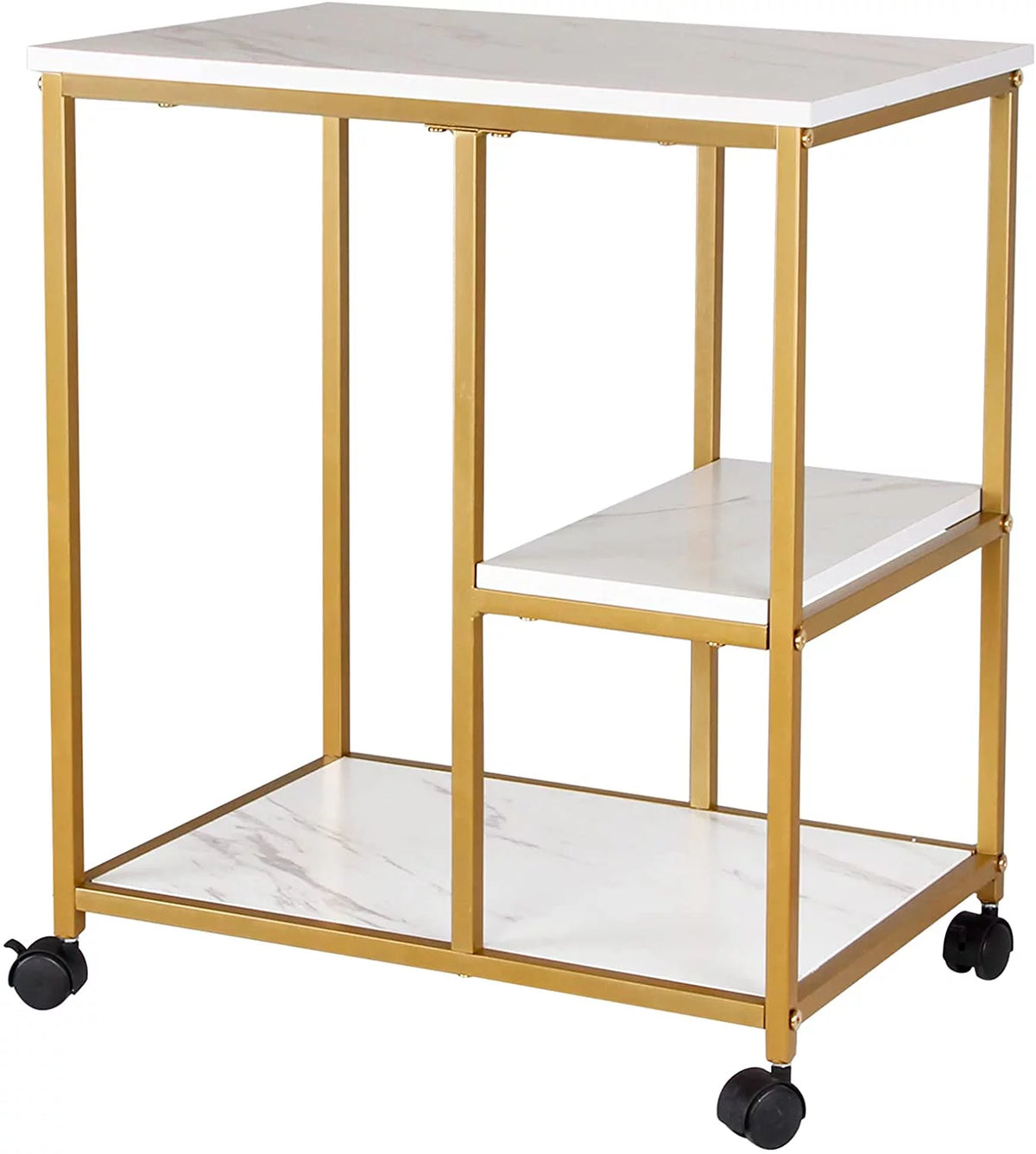 3-Tier Storage Cart with Wheels E945
