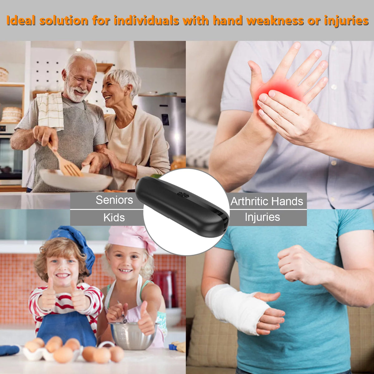 Rechargeable Electric Handheld Can Opener F705989