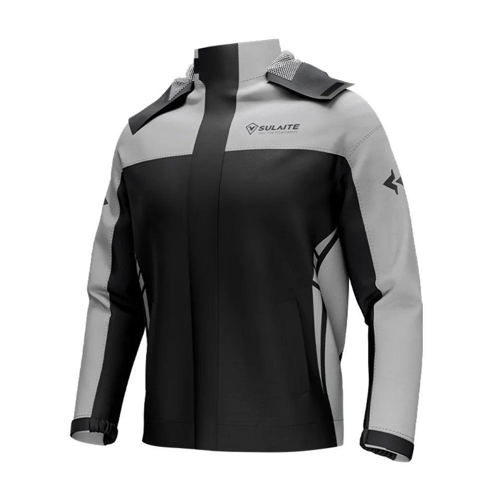 Waterproof Motorcycle Rain Suit Jacket and Pants with Storage Bag J45040