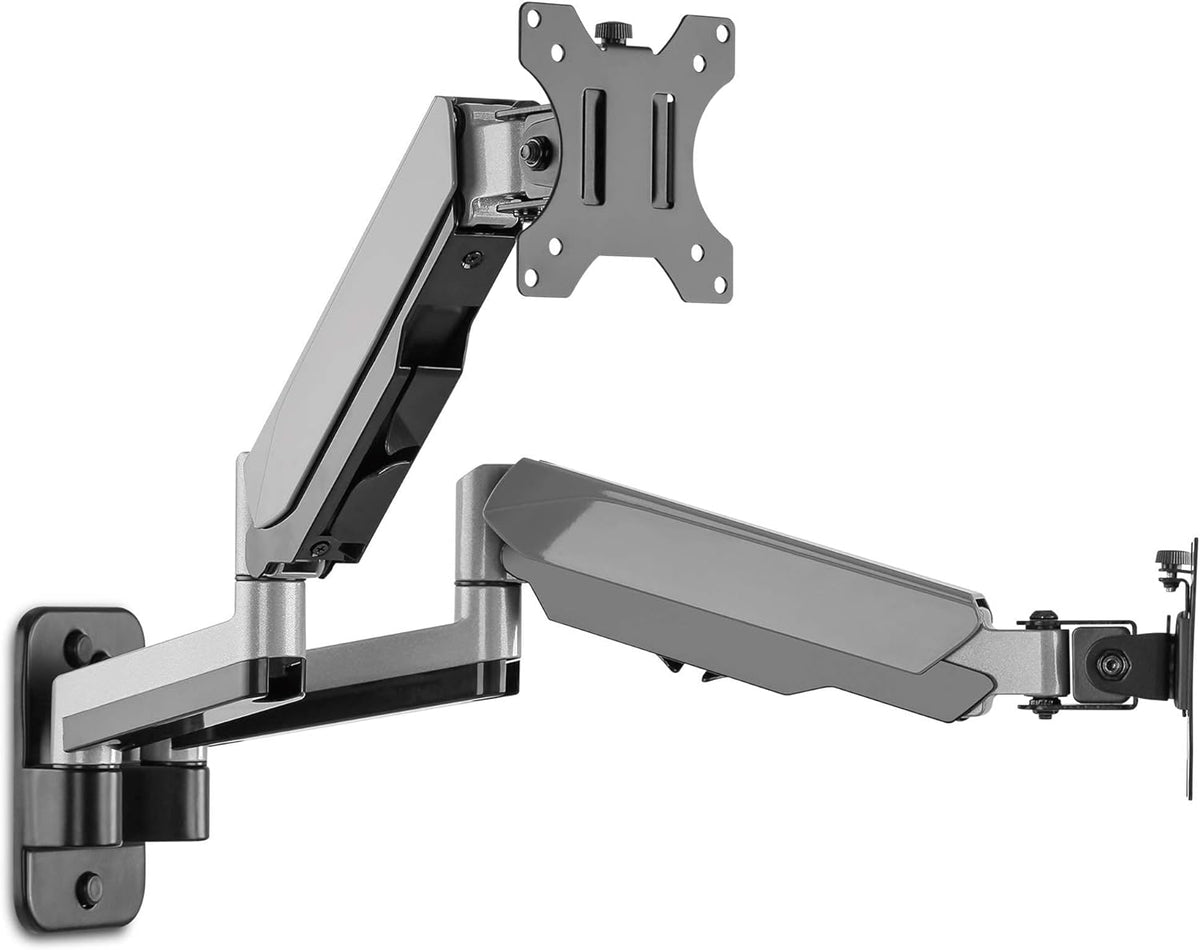 Dual 13-32 Monitor Wall Mount Full Motion Adjustable Monitor Arm A715672