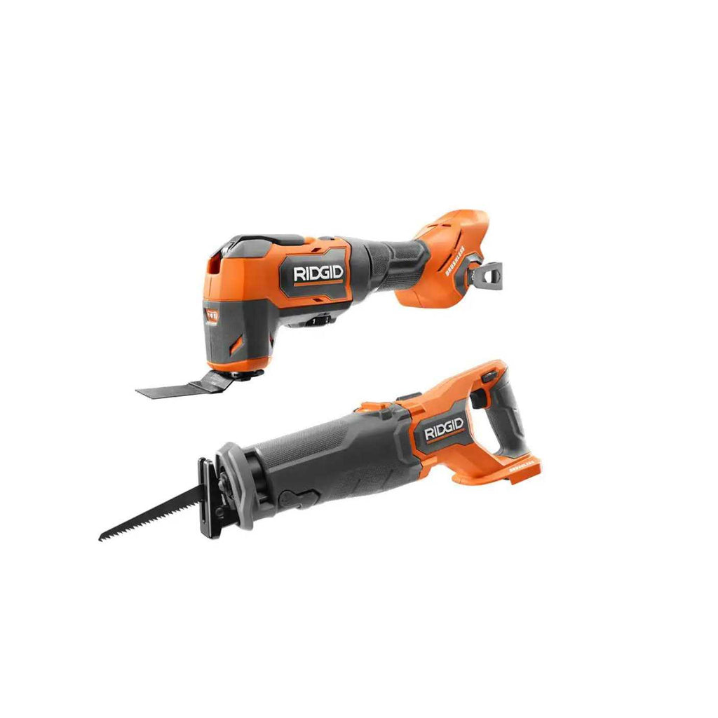18V Brushless Cordless 2-Tool Combo Kit with Reciprocating Saw and Multi-Tool L231