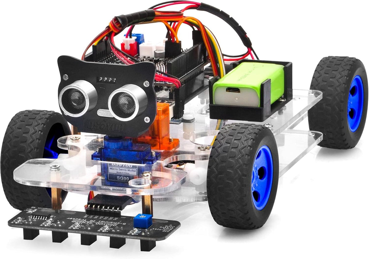 DIY Robot Car Kit with WiFi Bluetooth O247