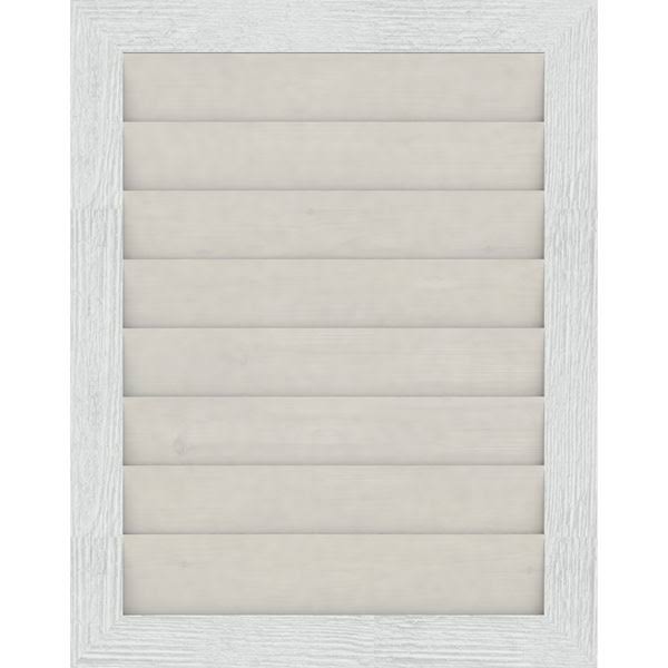 Primed Non-Functional Vertical Gable Vent S411806