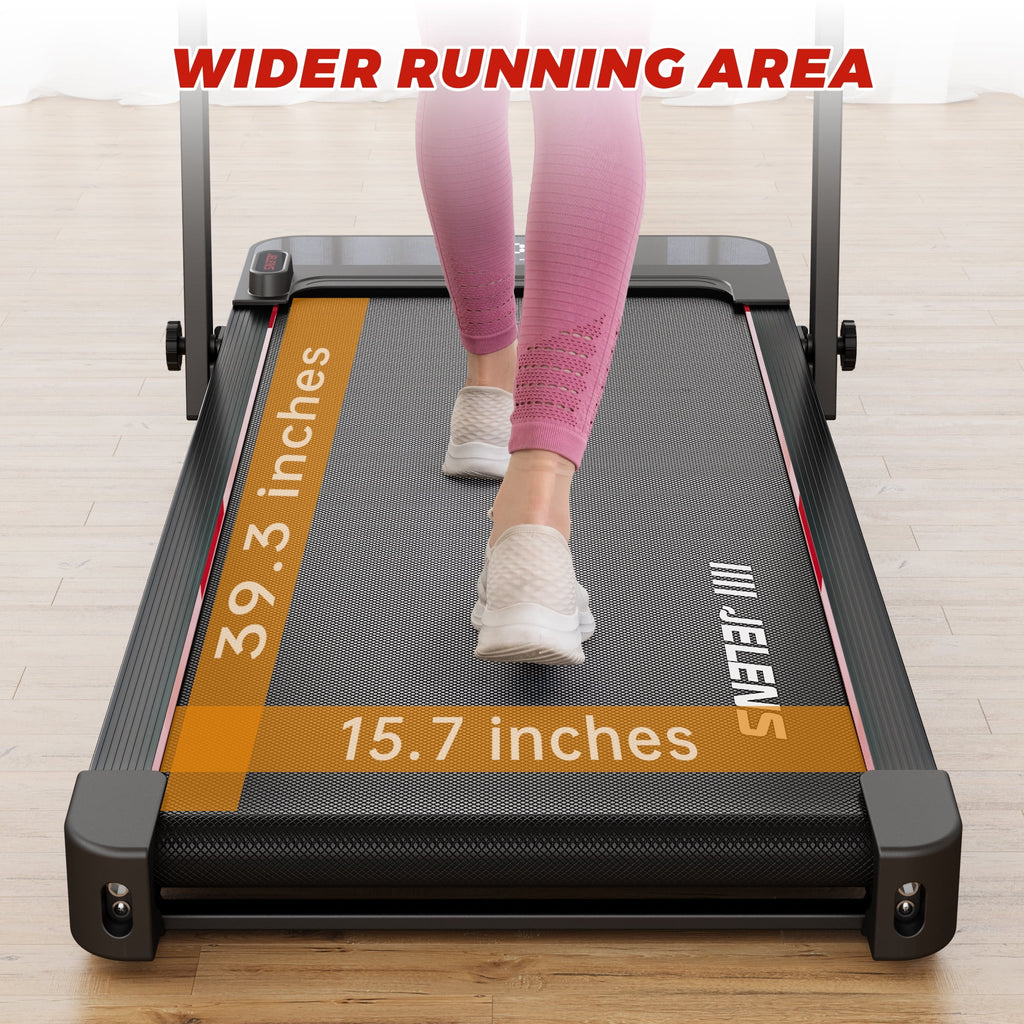 2 in 1 Folding Treadmill with Remote Control and LED Display N170