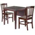 3-Pc Drop Leaf Dining Set with 2 Slat-back Chairs Y116274