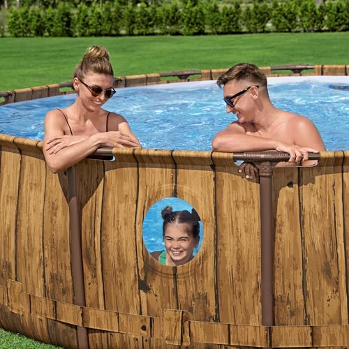 Round Swimming Pool Set 14' x 42" Above Ground Filter Pump Ladder Cover D331