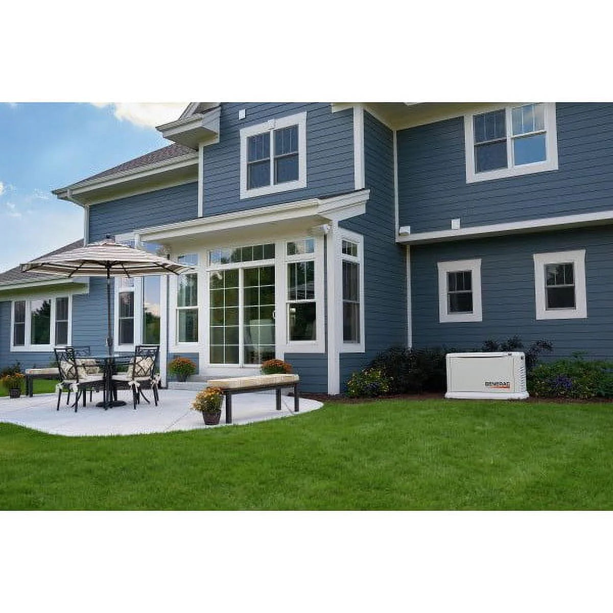 22 KW/19.5 KW Air Cooled Home Standby Generator with Wi-Fi with 200 Amp Transfer Switch Y585553