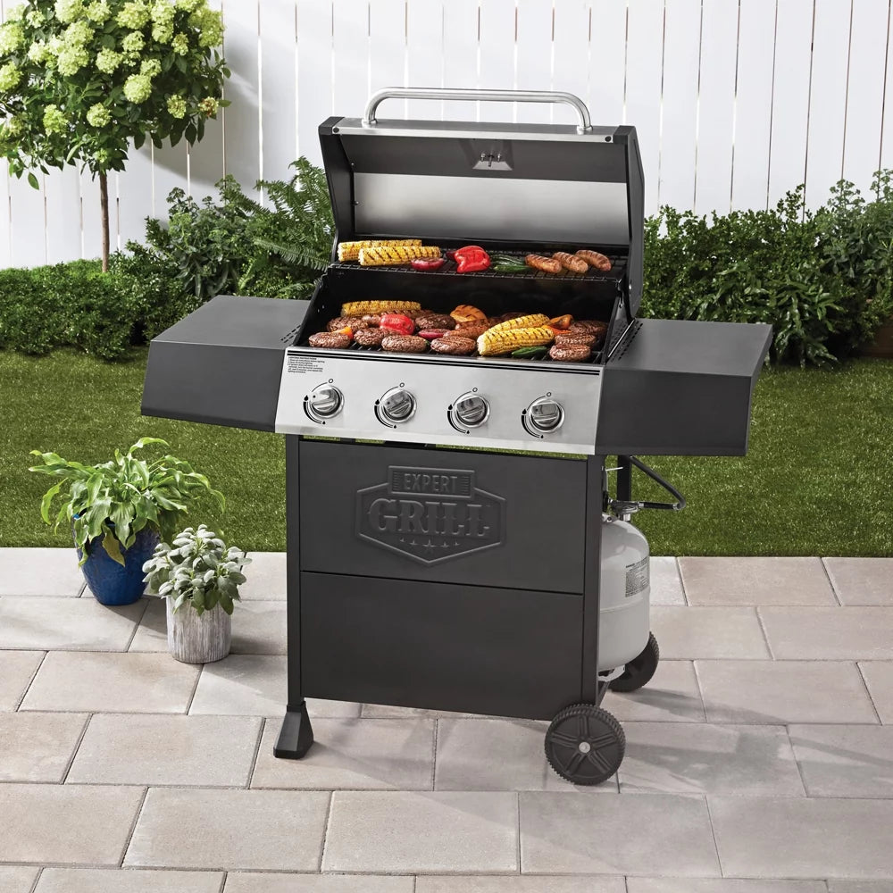 4 Burner Propane Gas Grill J3748