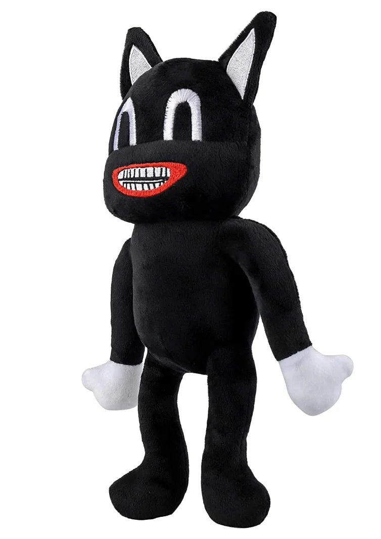 Black Cartoon Cat Plush Toy 9 Inches B52982