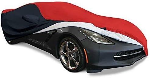 Red/Black Car Cover Q8873