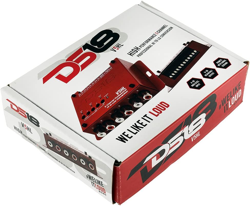 5-Channel Line Out Converter with RCA Adapter G39266