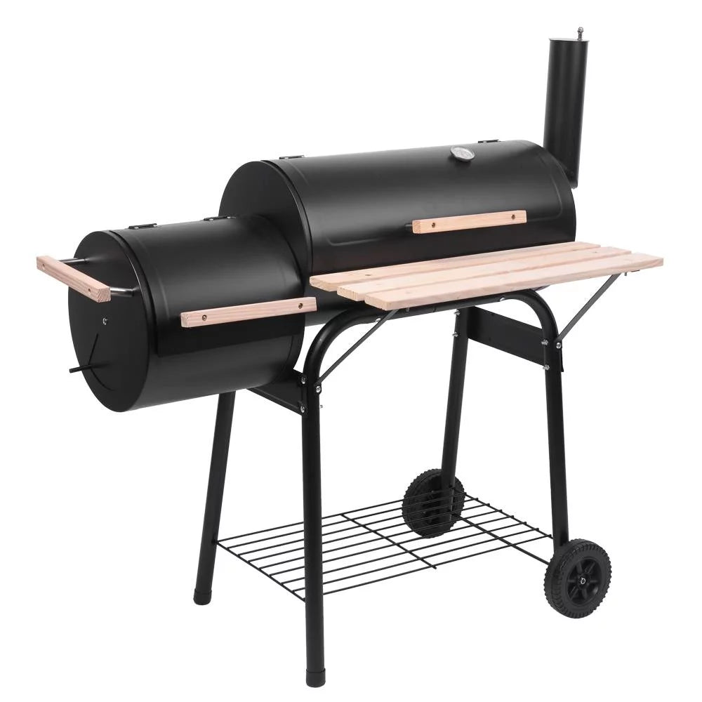 Charcoal Grill Offset Smoker B9888