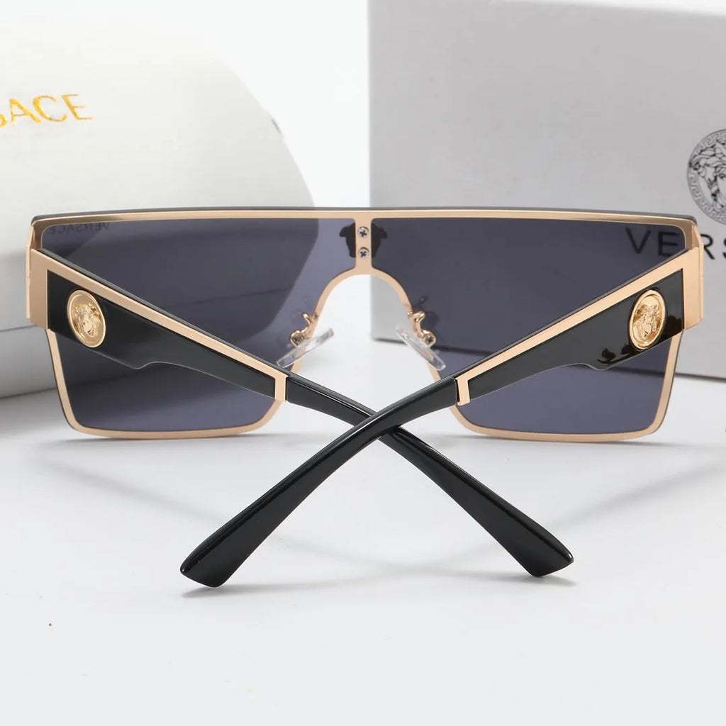 Square Inner Frame One-Piece Polarized Sunglasses P62135