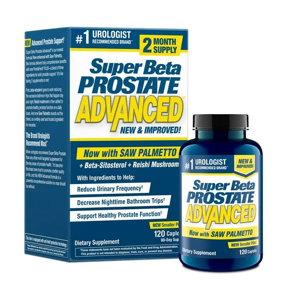 120 Caplets Saw Palmetto Beta Sitosterol Prostate Supplement U3112