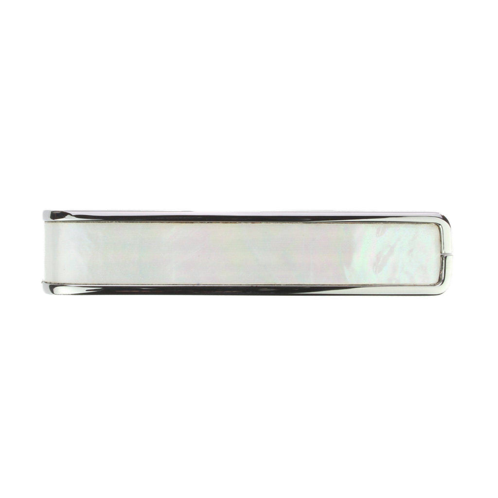 White Mother of Pearl Capo with Chrome Finish W290231