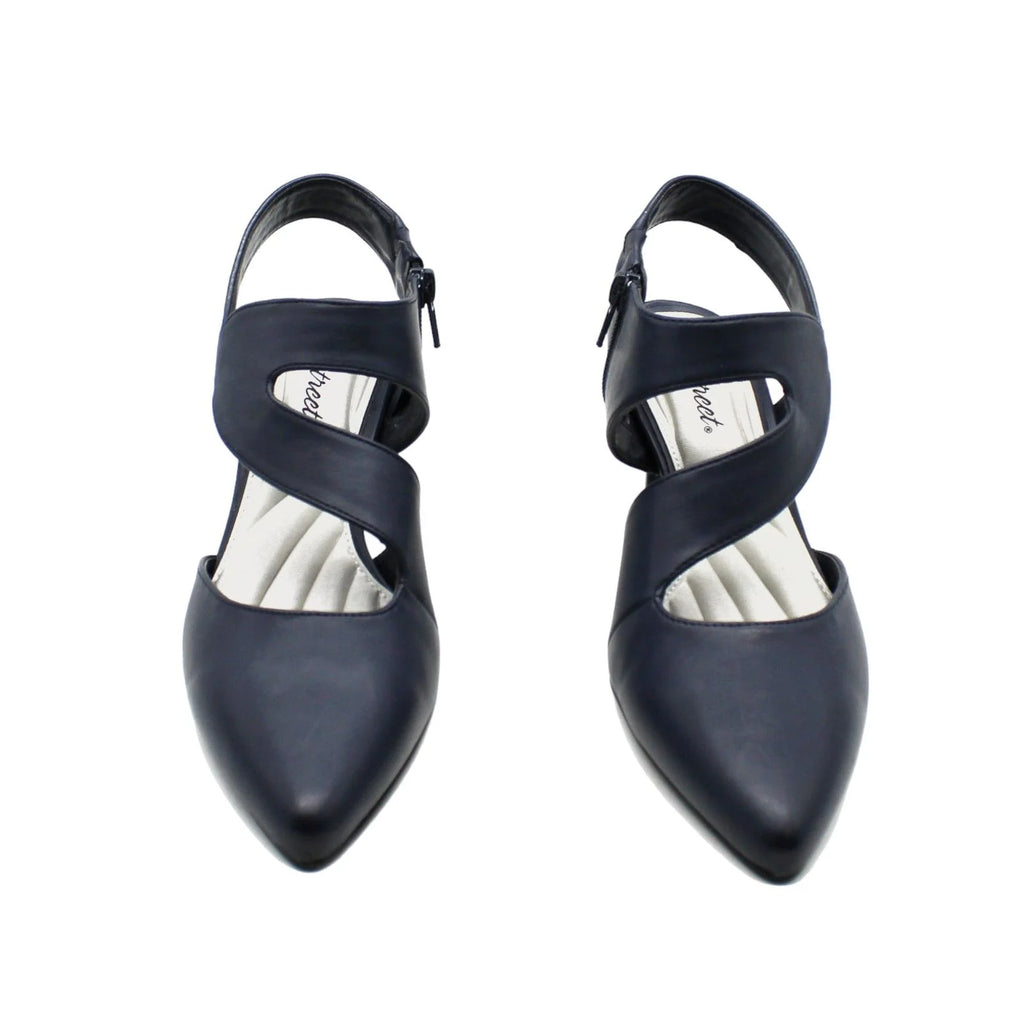 Navy Women's Shoes V9075
