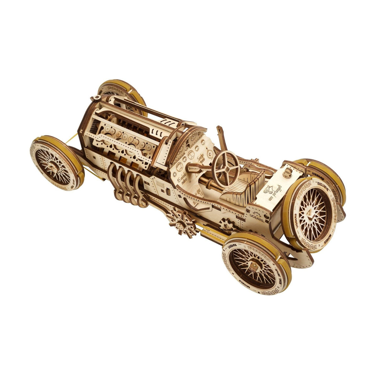 U-9 Grand Prix Car Wooden Puzzle K6382