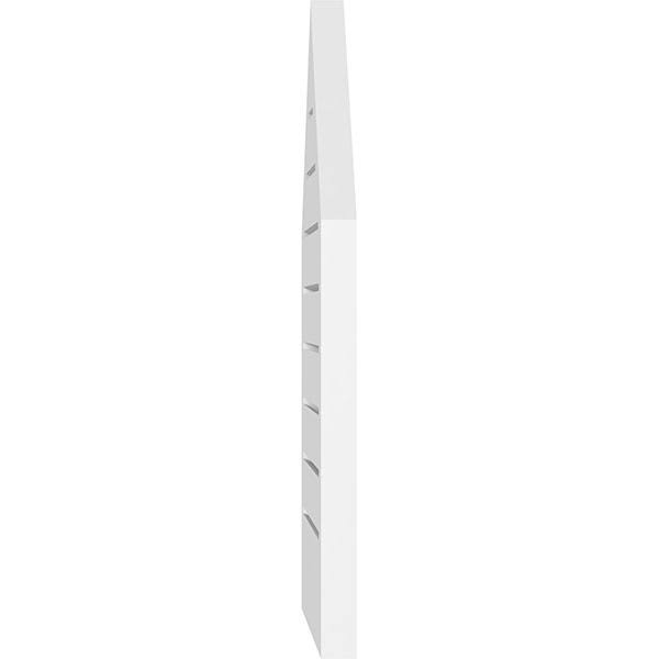 Peaked Top Surface Mount PVC Gable Vent Z664752